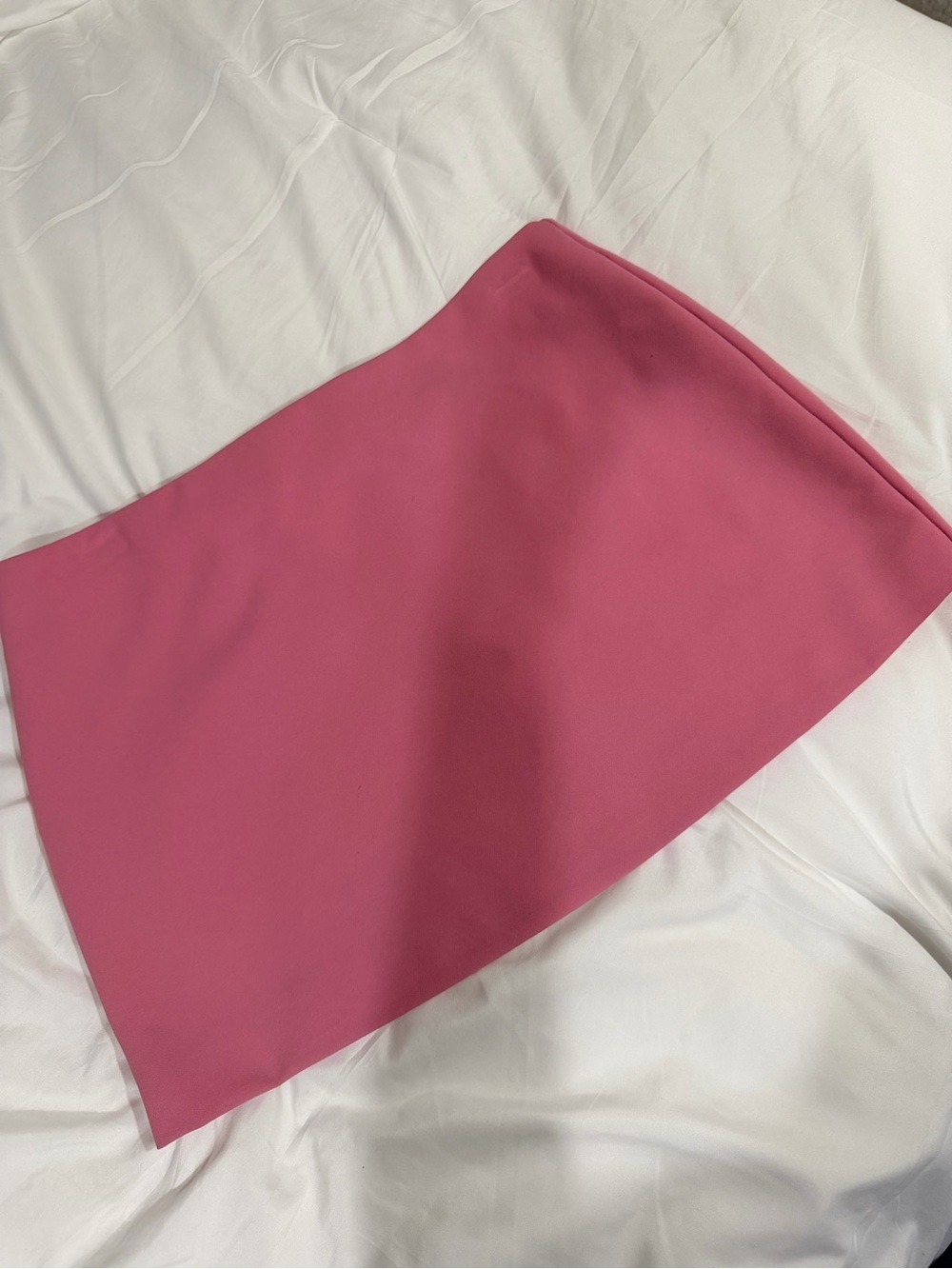 Women's Pink Mini Skirt